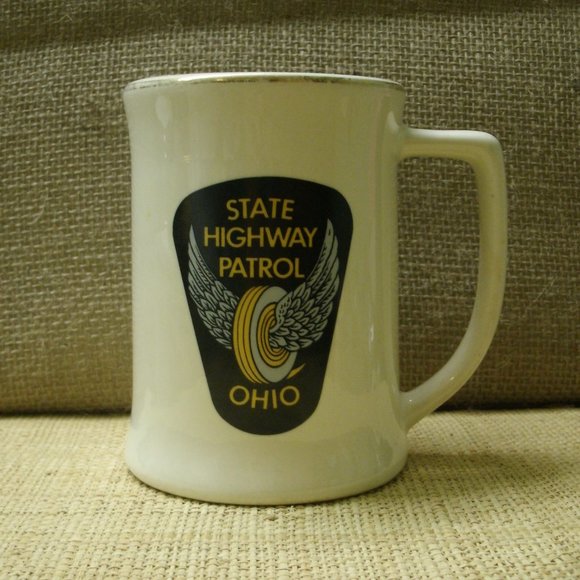 Vintage Ohio State Highway Patrol Mug